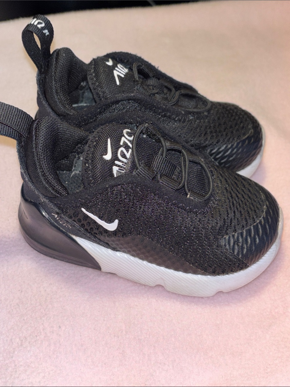 Nike Air Max 270 Unisex Kids Slip-On Mesh Sneakers
